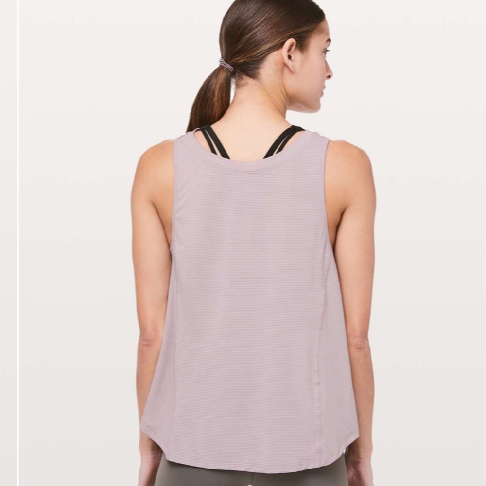 Lululemon SoulCycle Pink To The Beat Tank Top Sz 4 or 6 - Picture 6 of 8